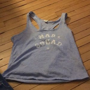 Garage “nap squad” tank top